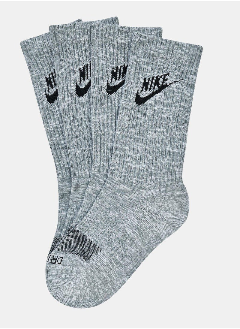 Men's Everyday Plus Cushioned Crew Socks (2 Pack)