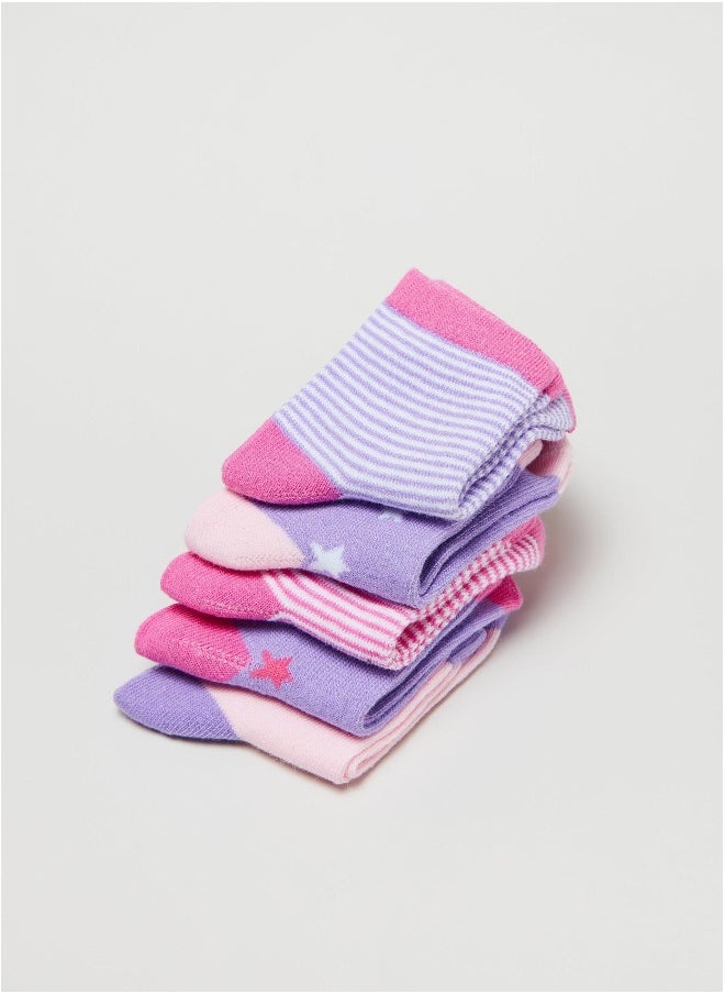 OVS Girls 5-Pack Socks - Multicolor