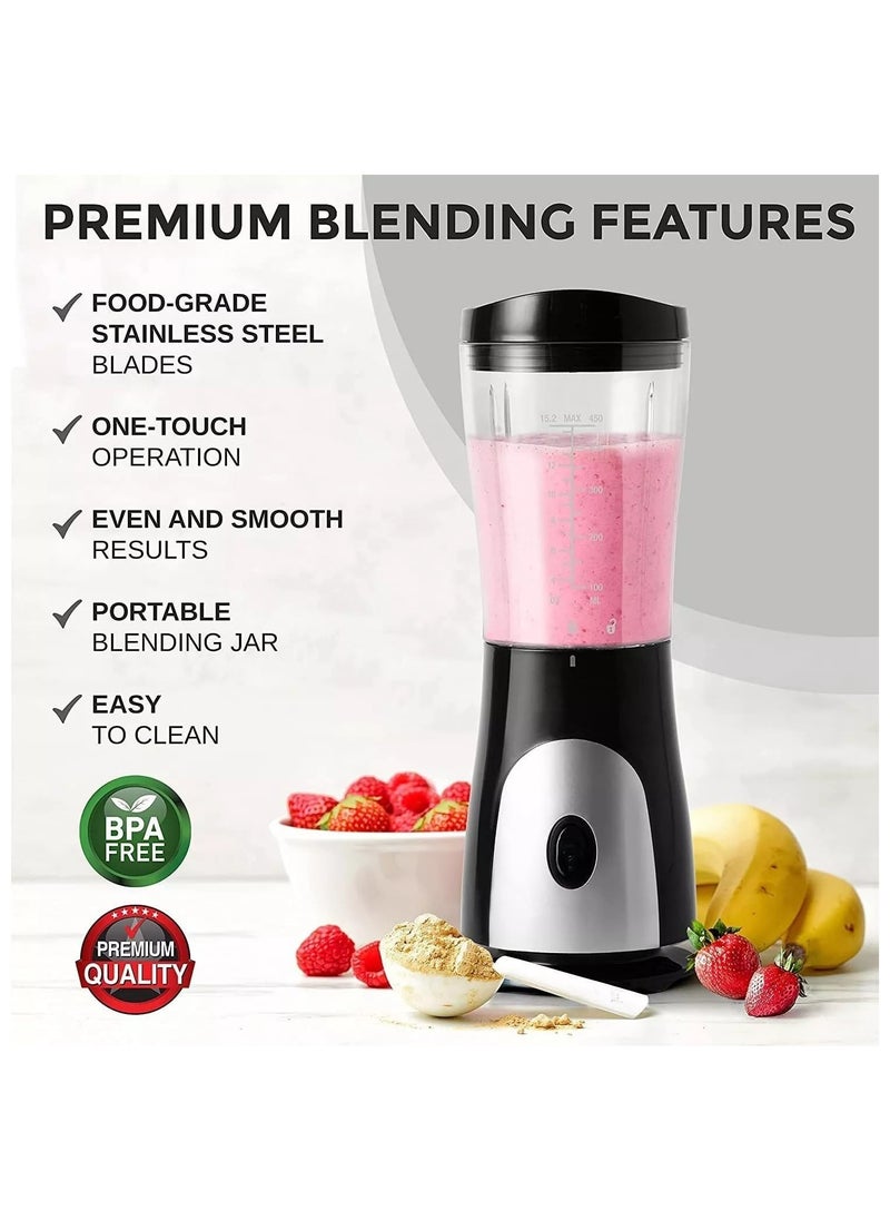 Westinghouse 450ML Personal Blender Compact Powerful and Perfect for Smoothies & Shakes