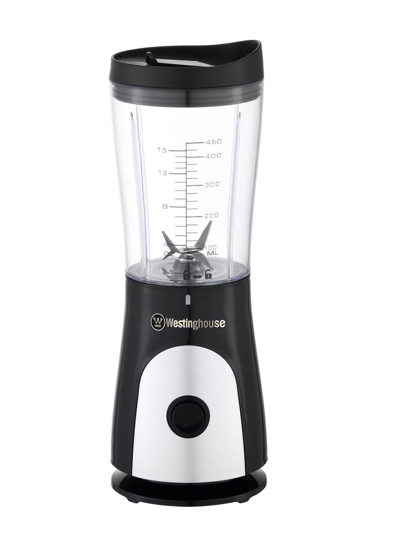 Westinghouse 450ML Personal Blender Compact Powerful and Perfect for Smoothies & Shakes