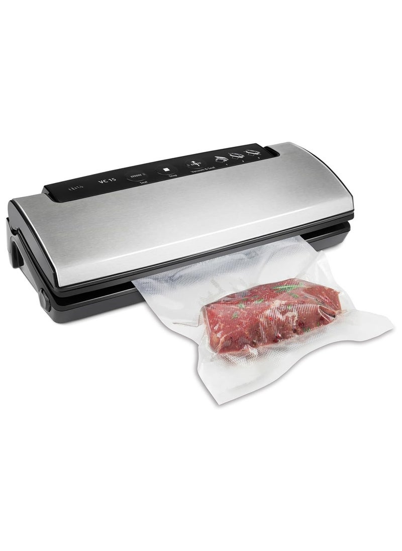 Vacuum Sealer - Vacuum Device, Food Stay Fresh Up to 8x Longer Variable Vacuum Strength, Separate Welding Function