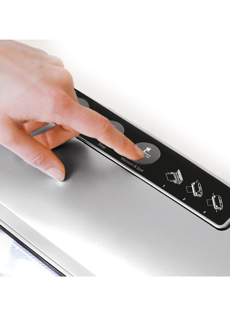 Vacuum Sealer - Vacuum Device, Food Stay Fresh Up to 8x Longer Variable Vacuum Strength, Separate Welding Function