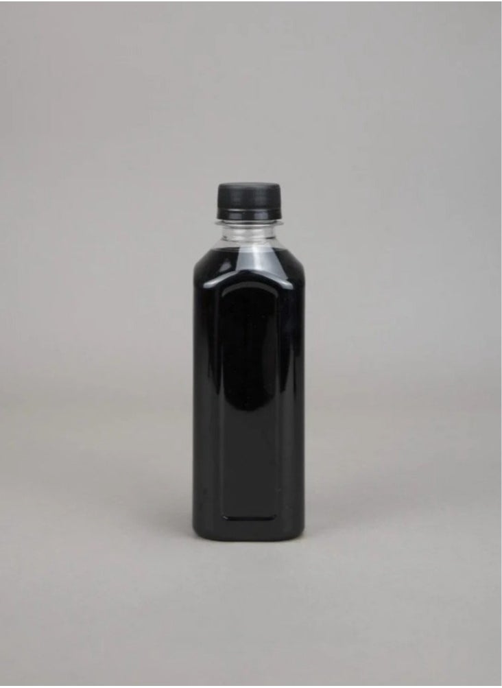 24pcs 330*38ml Clear Rectangular Jars with Black Cap