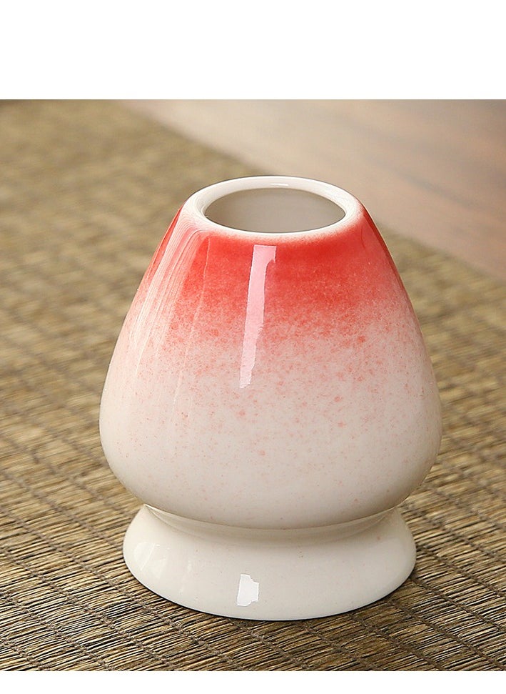 Sakura pattern ceramic matcha tea cup, coffee cup, water cup, tea cup in 5 different colors (5 pieces)