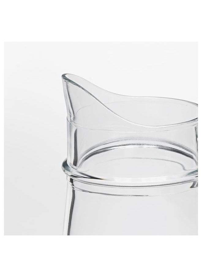 Jug, clear glass, 1.7 l