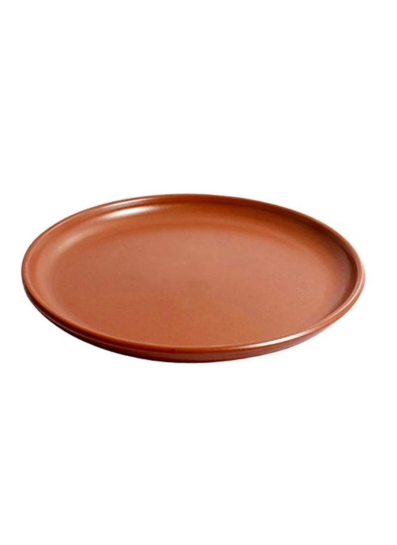 Regas Clay Round Plate Mud Serving Plate Made In Spain-30CM