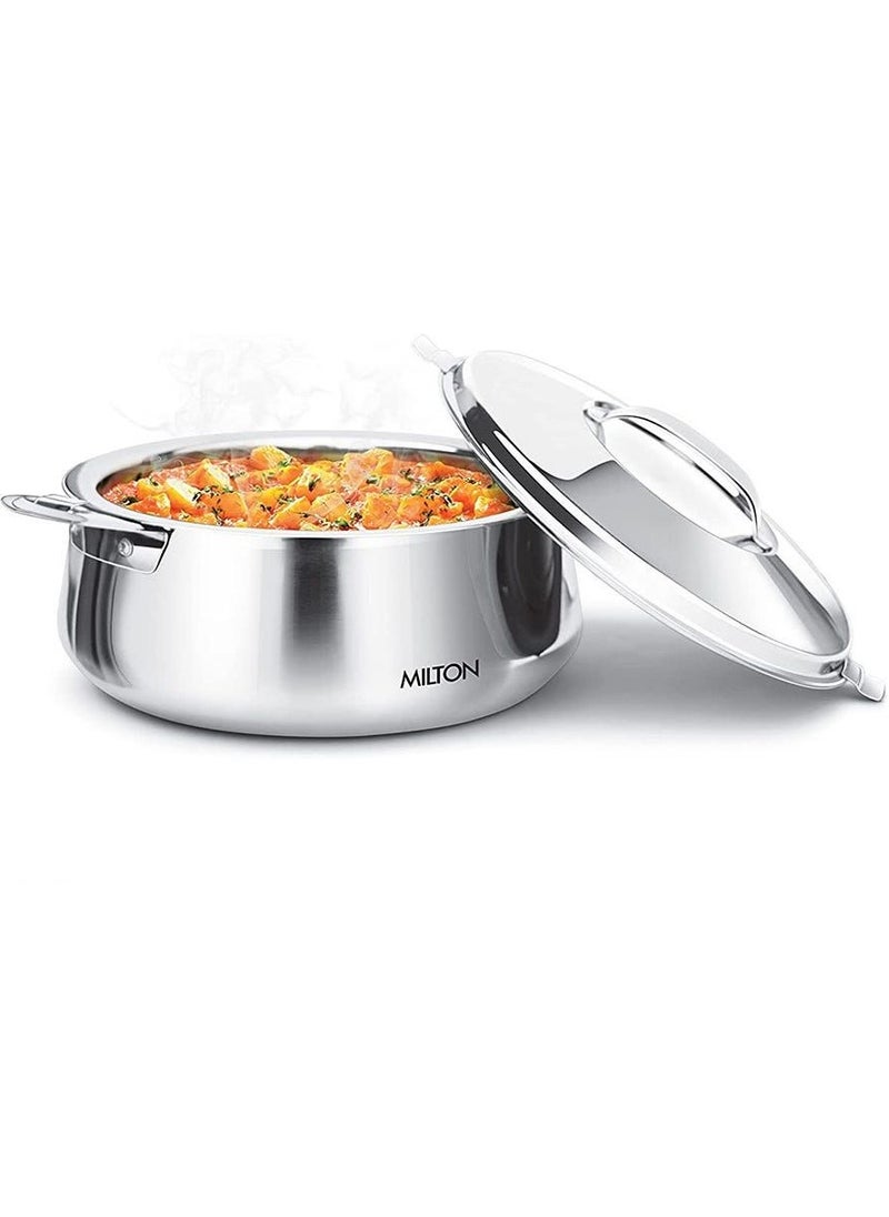Stainless Steel Casserole Silver 2.51l Luxuria 2500