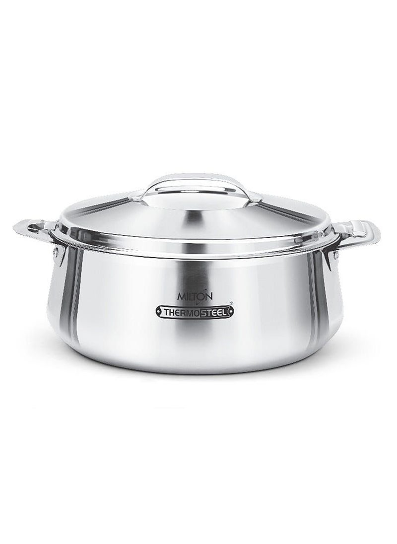 Stainless Steel Casserole Silver 2.51l Luxuria 2500