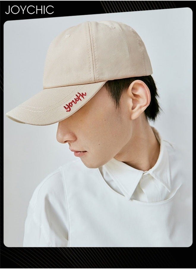 Women Men Korean Version Versatile Baseball Cap Spring Autumn Smile Design Adjustable Sun Protection Hat Suitable for Daily Outdoor Sports