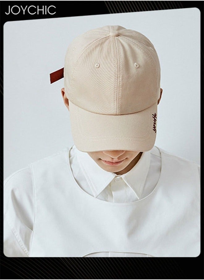 Women Men Korean Version Versatile Baseball Cap Spring Autumn Smile Design Adjustable Sun Protection Hat Suitable for Daily Outdoor Sports