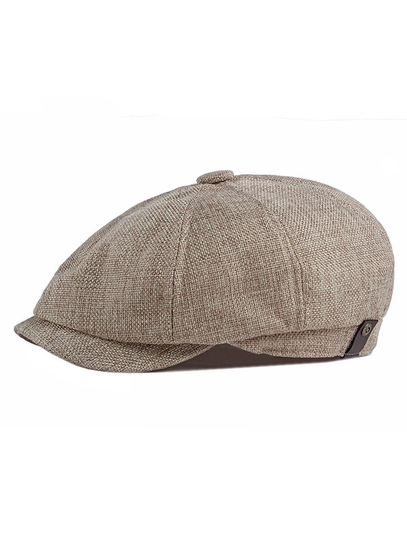 Fashion Autumn Winter Cotton Breathable Beret Cap Sun Protection Comfort Adjustable Cowboy for Men Women Youth