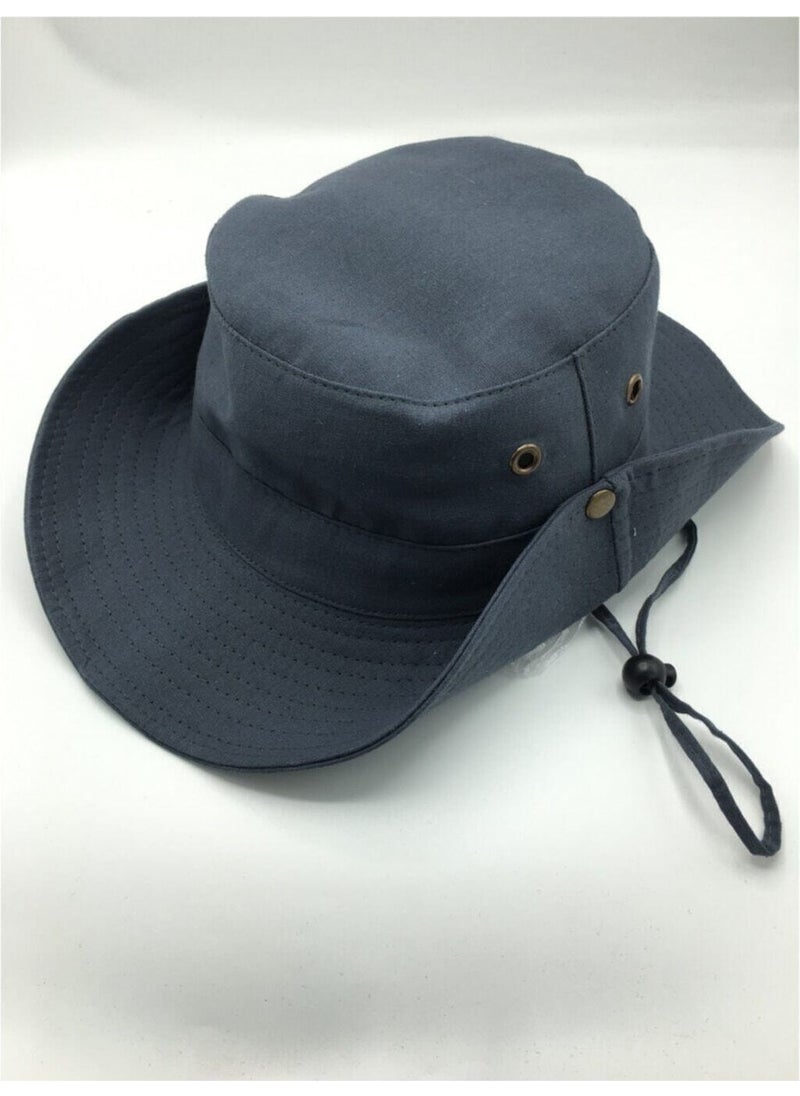 Summer Foldable Safari Fedora Hat