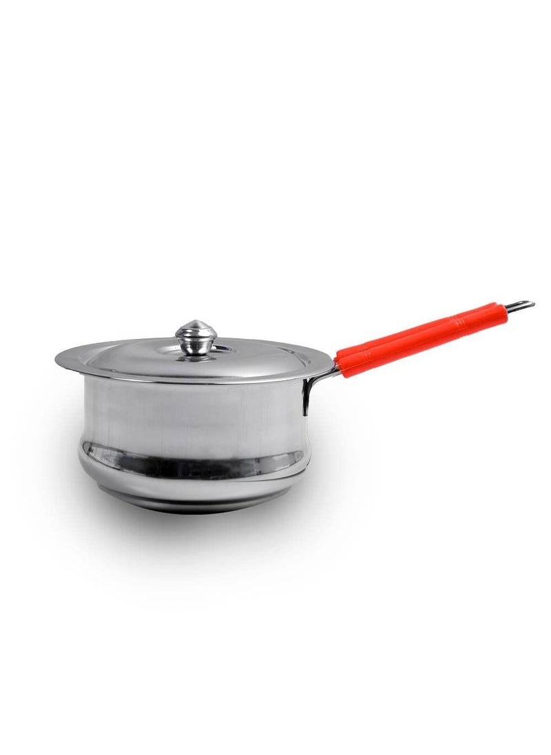 COCS Stainless Steel Sauce Pan with Lid 1500 ML HeatResistant Handle Durable and Versatile Kitchen Essential