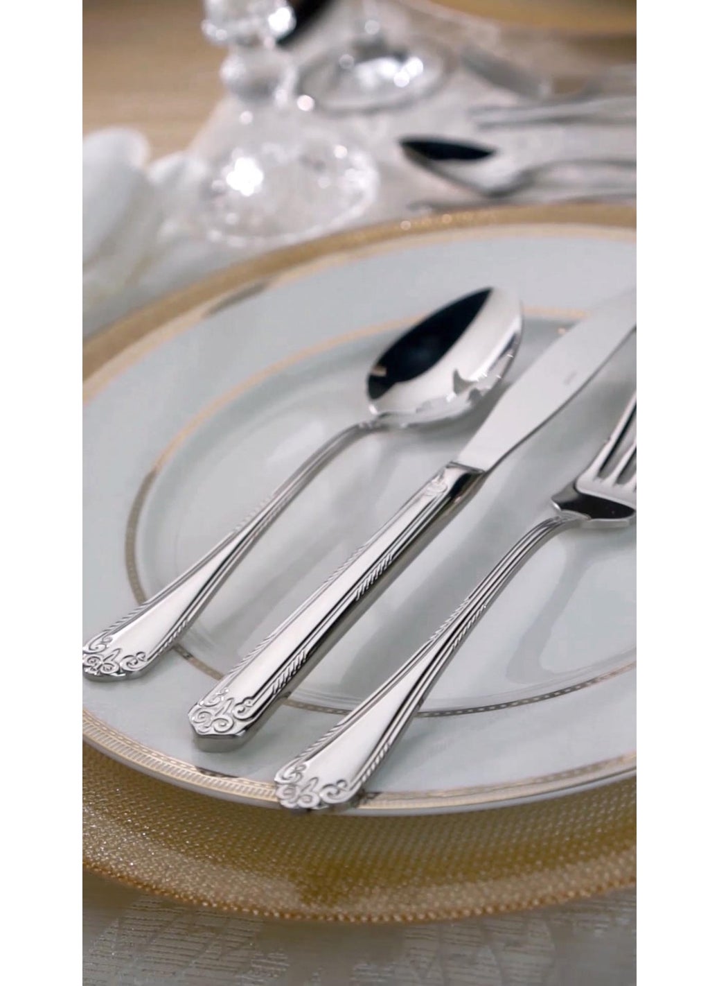 Çırağan Dinner Fork 6 Pieces 18/10