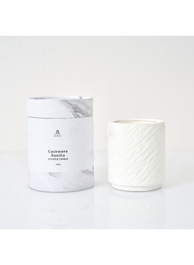 JAR CANDLE 198 GM CASHMERE VANILLA FRAGRANCE
