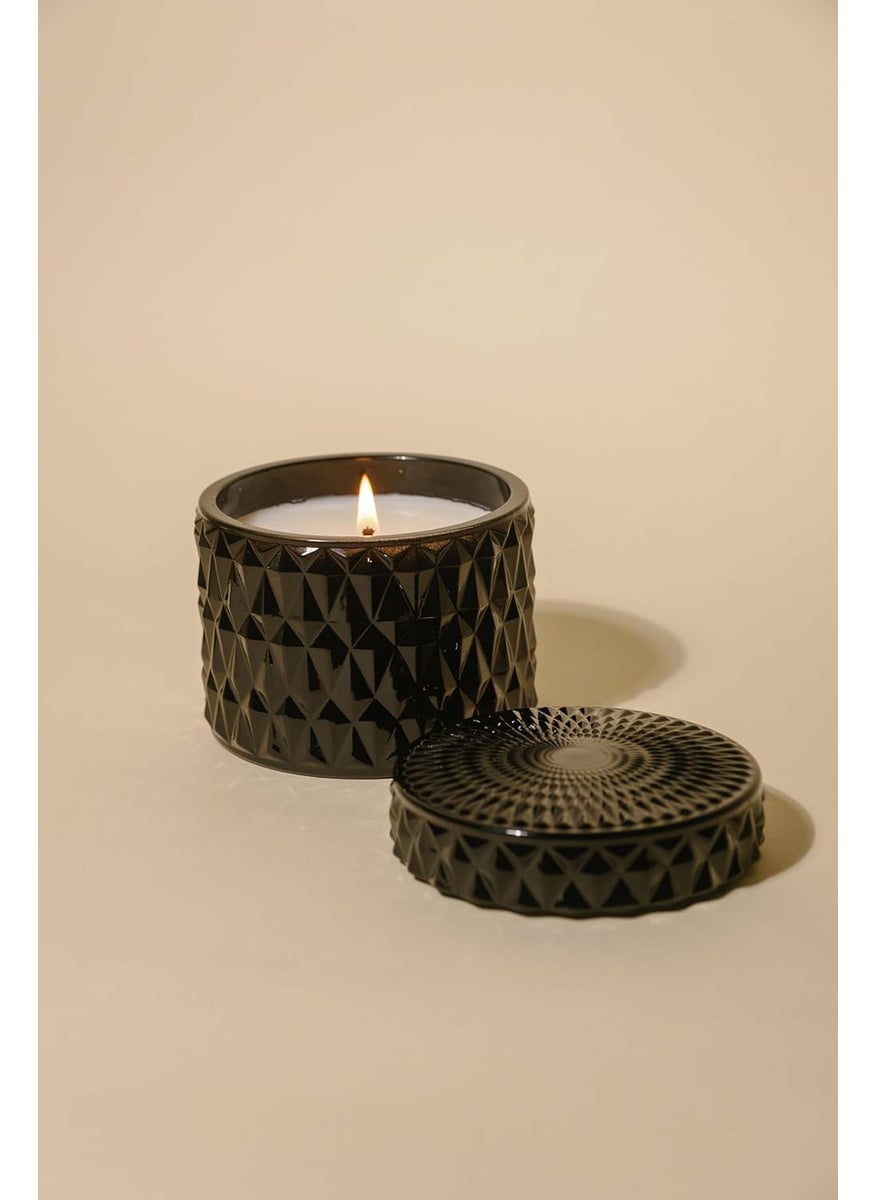 Leoben Co Amber Oud Black Disco Party Collection 35 Hour Burn Time Made to Set The Mood Created with Natural Soy Wax and Essential Oils