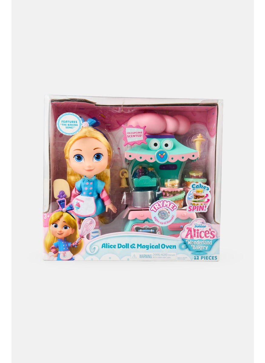 12 Pieces Alices Wonderland Bakery Alice Doll and Magical Oven By Just Play