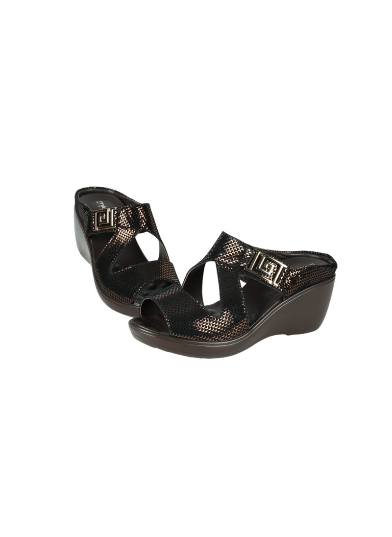 092-2856 Michelle Morgan Ladies Wedge Heel Sandals 20926-8