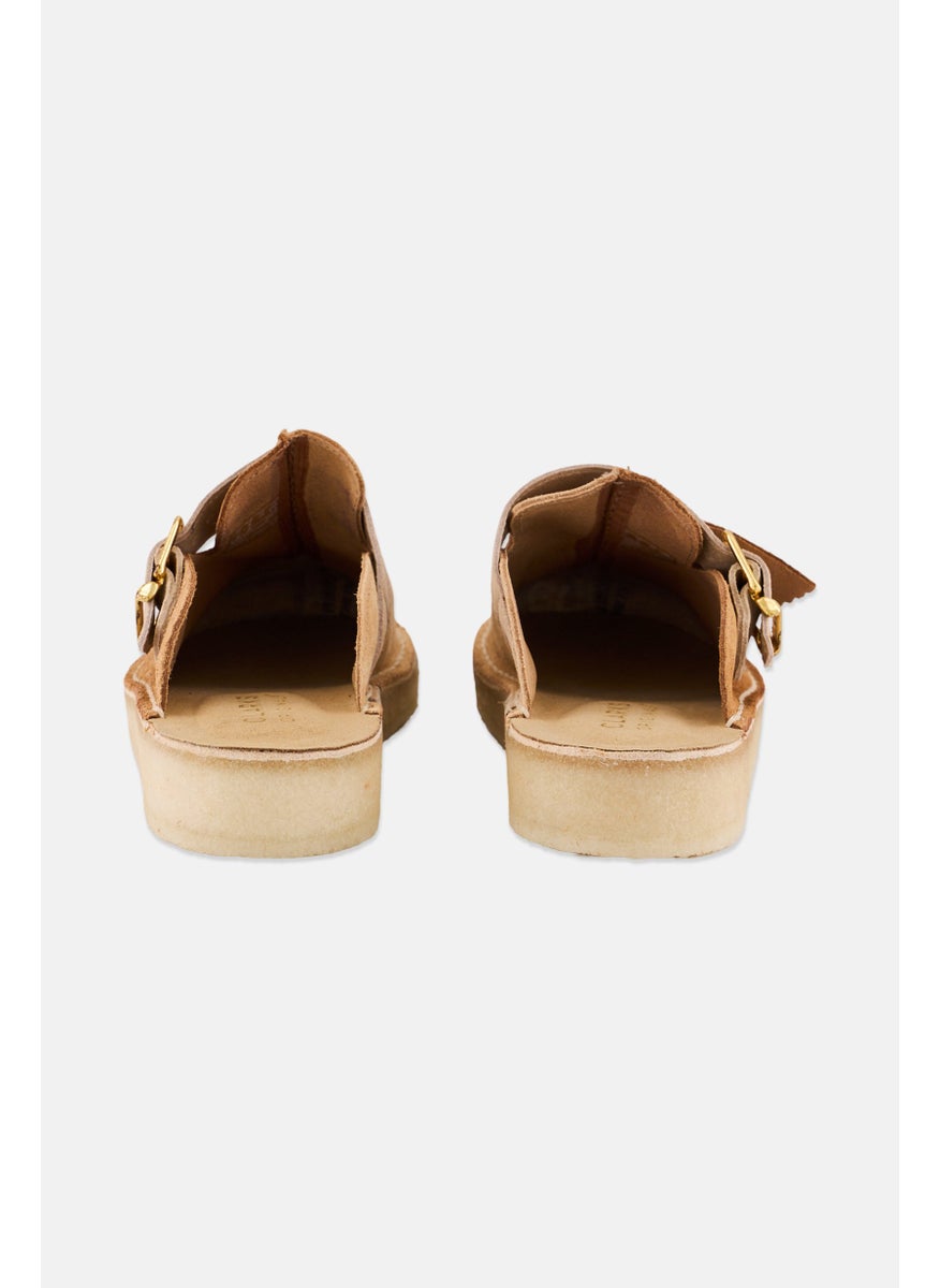 Women Standard Trek Slip On Mules, Light Tan