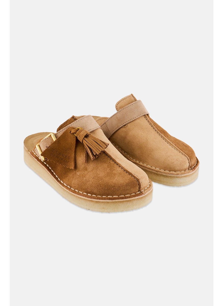 Women Standard Trek Slip On Mules, Light Tan