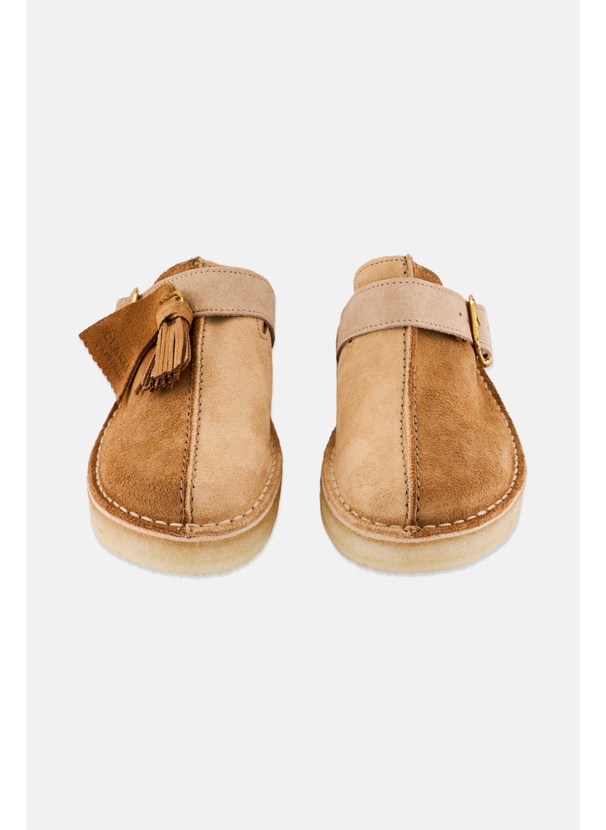 Women Standard Trek Slip On Mules, Light Tan