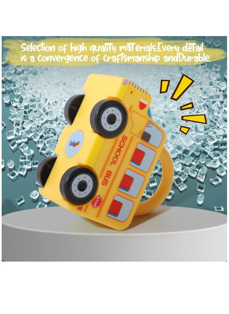 Montessori Lock and Key Car Toy for Toddlers 3 to 5 Years, Sensory Fine Motor Skills Development Gift for Boys and Girls