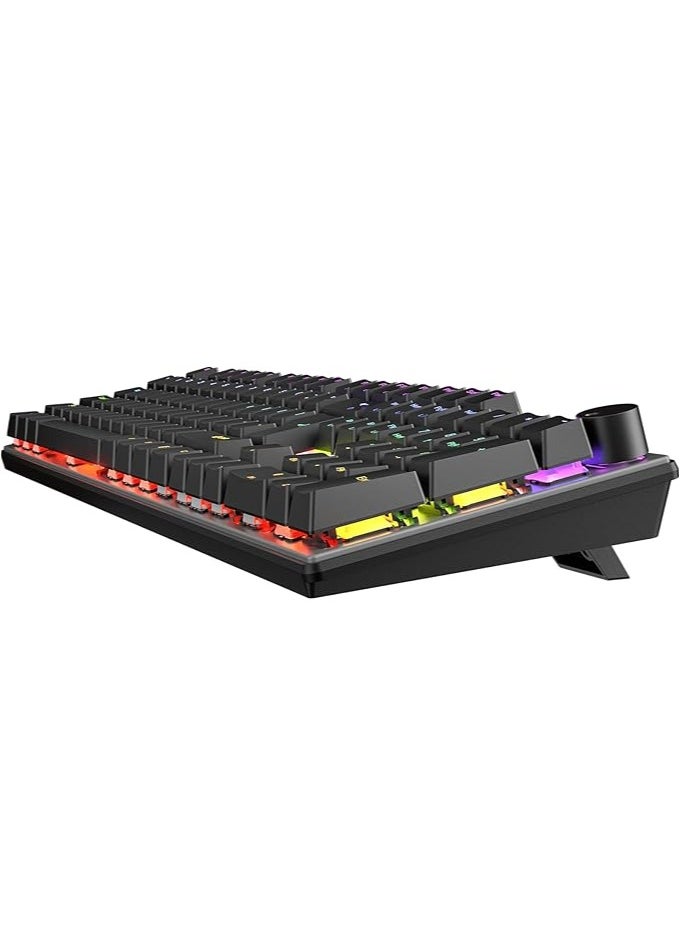 Meetion MK009 Pro Hot Swap Mechanical Gaming Keyboard Ergonomic Design Full Key Anti-Ghosting ABS Keycaps High Quality Metal Matte Panel Mechanical switches Gaming keyboards