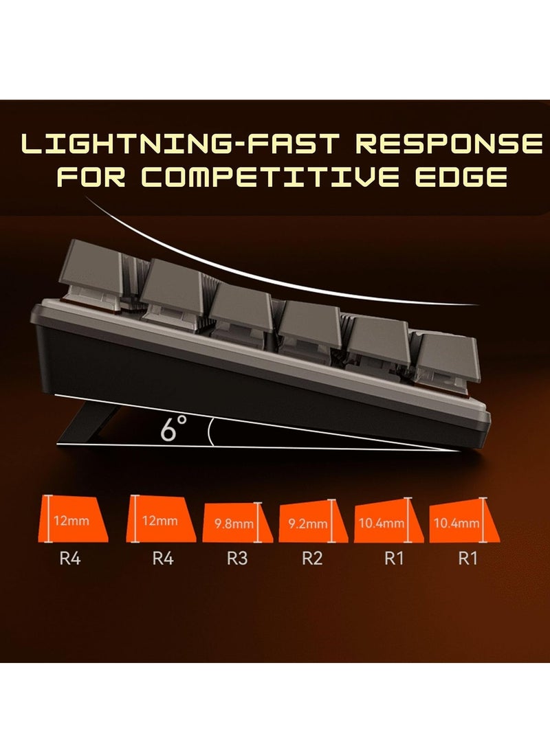 Meetion MK009 Pro Hot Swap Mechanical Gaming Keyboard Ergonomic Design Full Key Anti-Ghosting ABS Keycaps High Quality Metal Matte Panel Mechanical switches Gaming keyboards