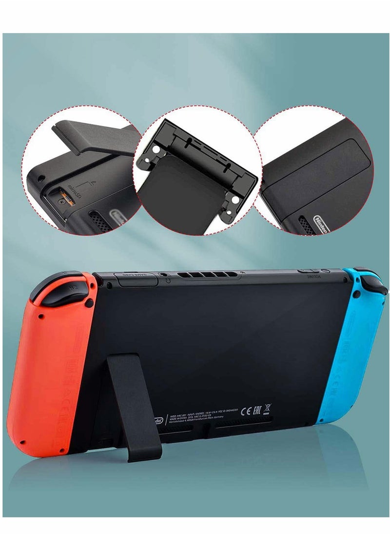 Kickstand Replacement Part for Nintenndo Switch Back Shell Kickstand Holder Mainframe Back Bracket Repair Tool Kit