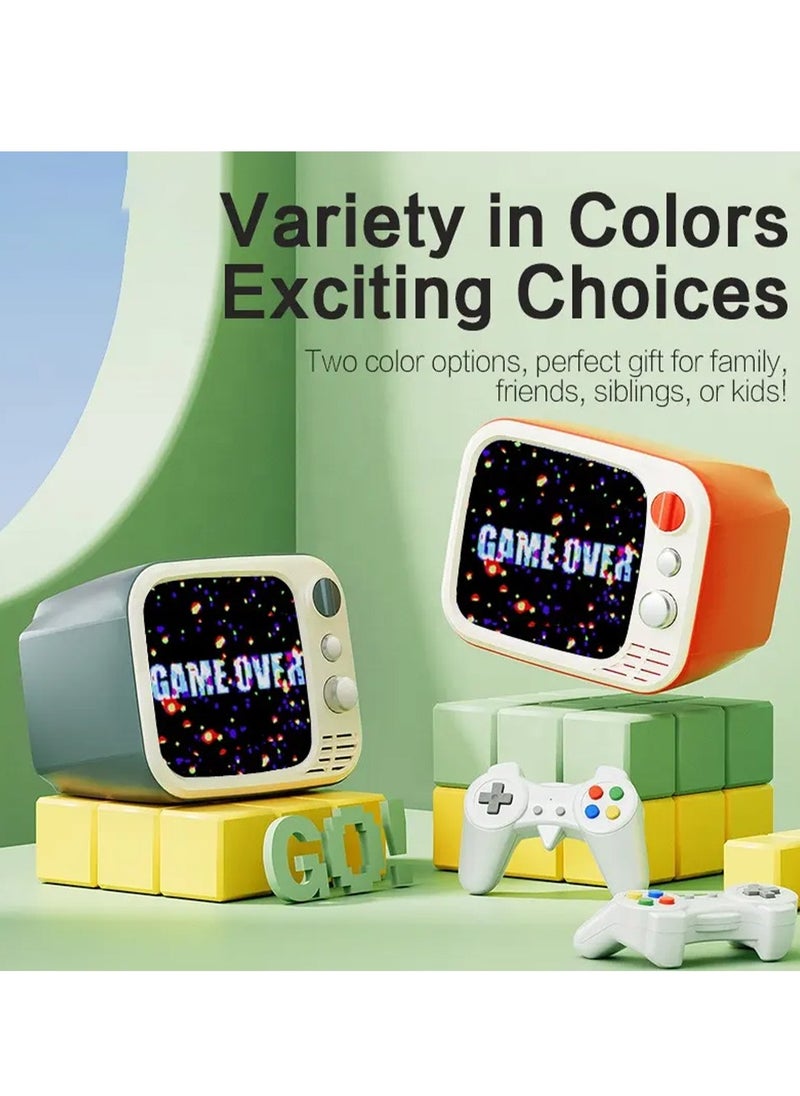 2025 New Edition Mini Retro TV Game Console – Portable Handheld Gaming System with 740 Classic Games, 3.5