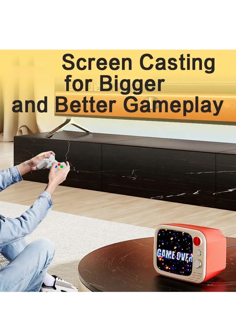 2025 New Edition Mini Retro TV Game Console – Portable Handheld Gaming System with 740 Classic Games, 3.5