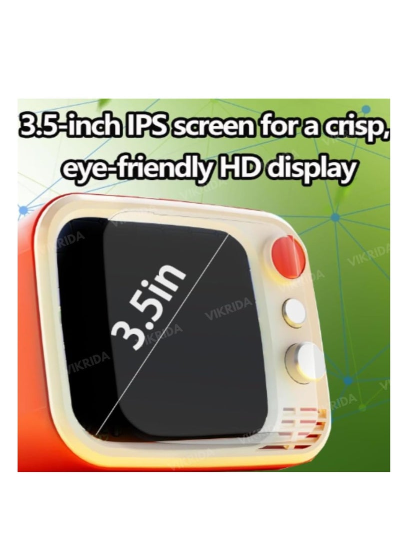 2025 New Edition Mini Retro TV Game Console – Portable Handheld Gaming System with 740 Classic Games, 3.5