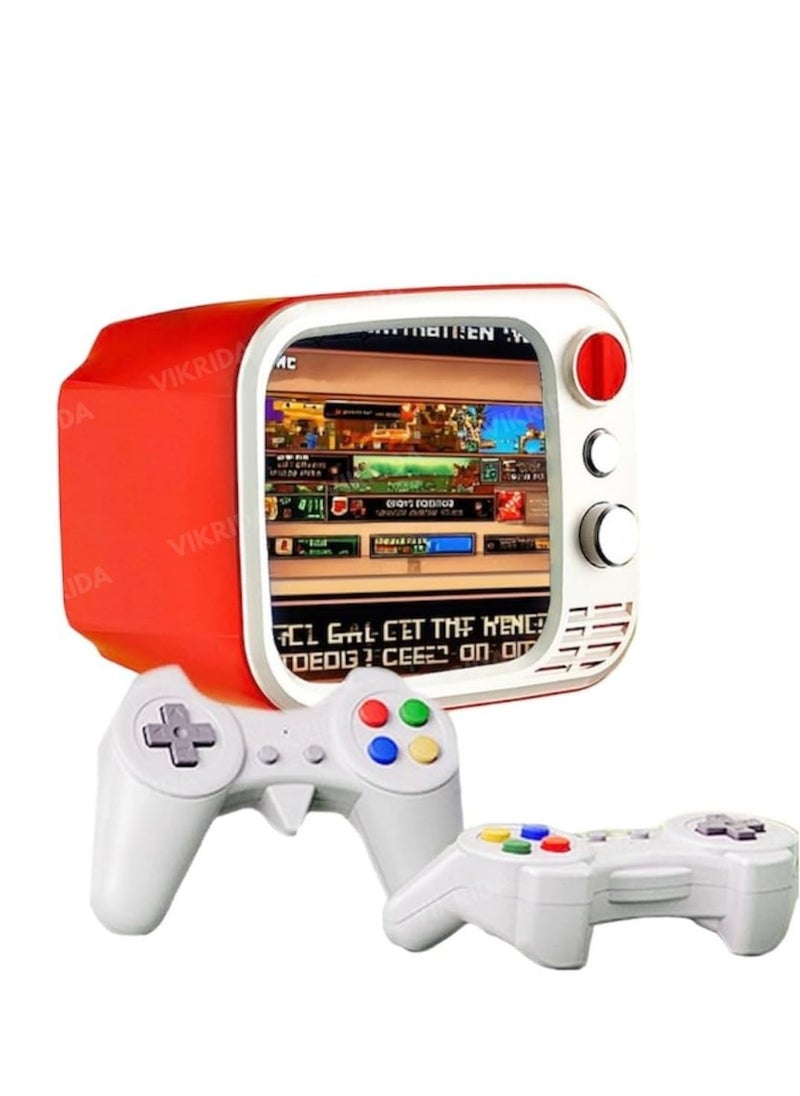 2025 New Edition Mini Retro TV Game Console – Portable Handheld Gaming System with 740 Classic Games, 3.5