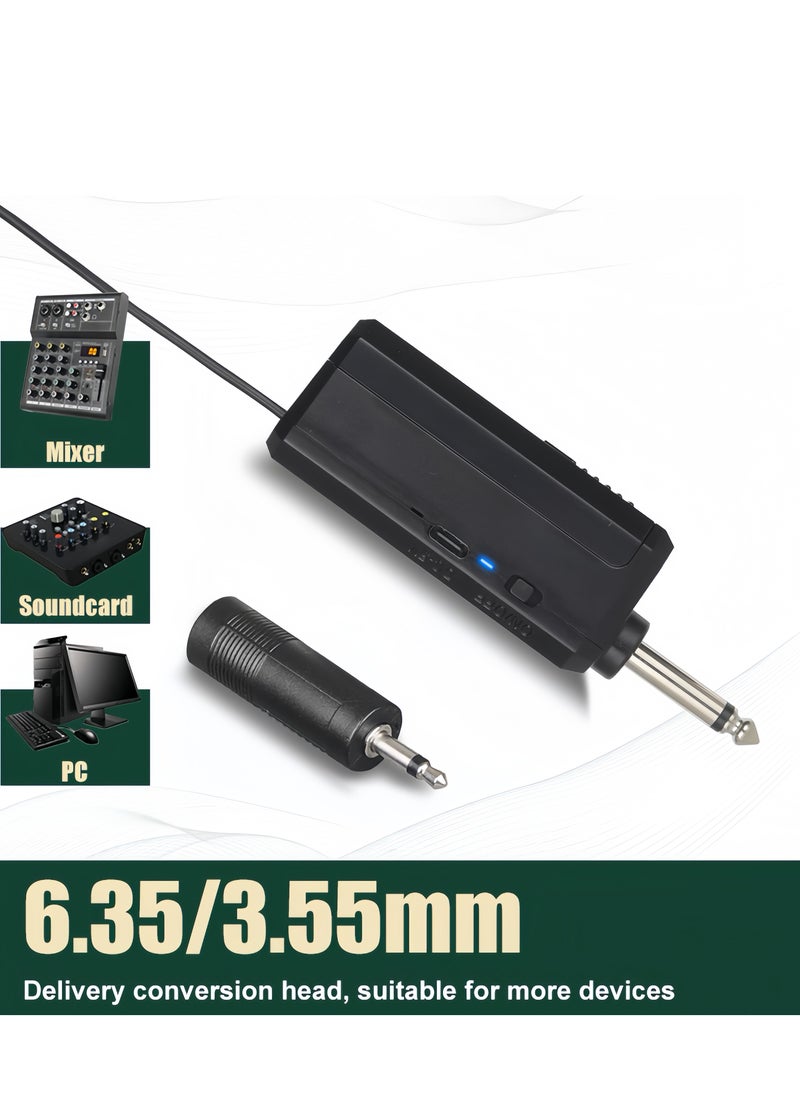 1-Piece Wireless Microphone Set，Black/Gold, 25.5 cm