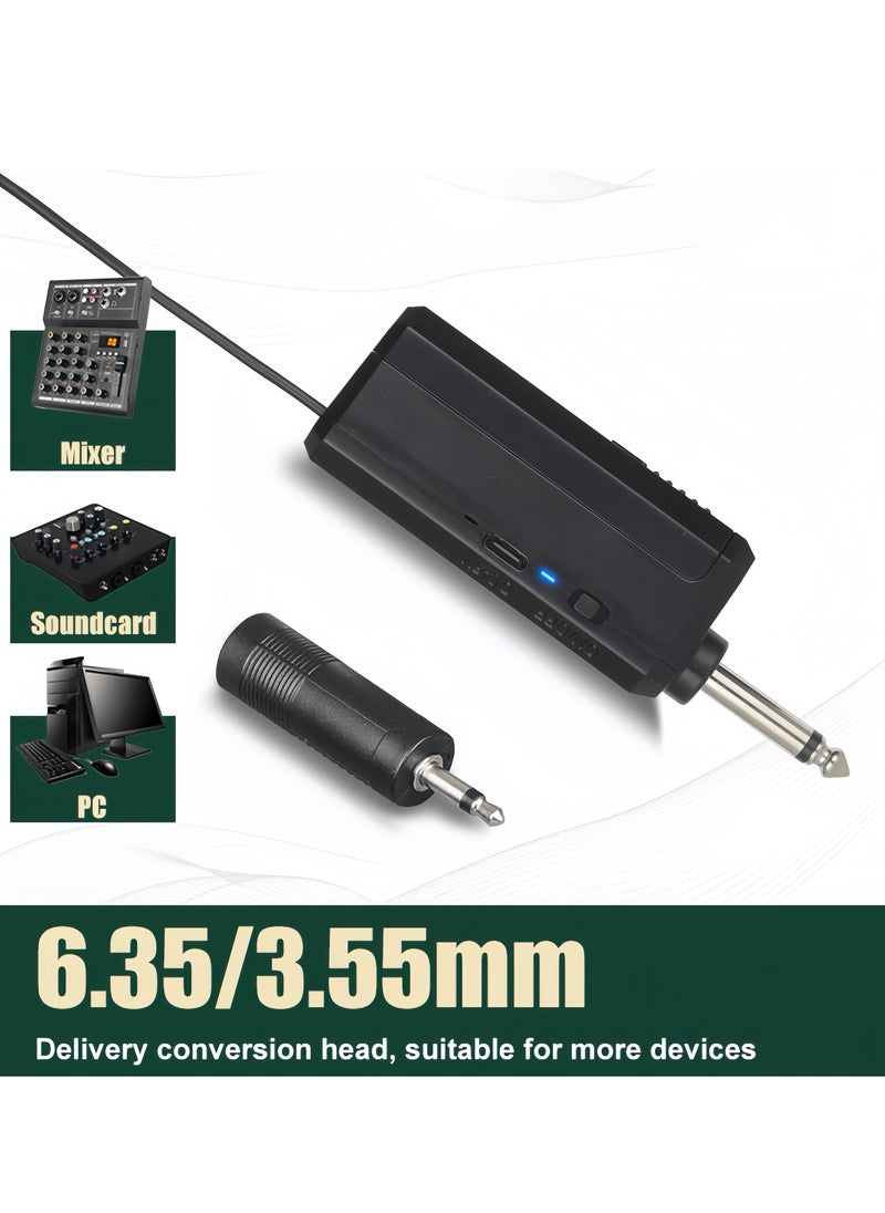2-Piece Wireless Microphone Set,  Black/Gold