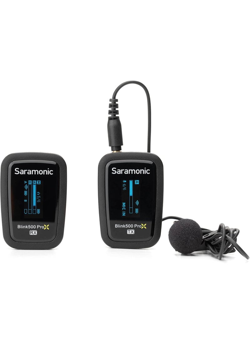 Blink 500 Prox B1 | Compact Wireless 2.4GHz Clip-On Microphone System with Lavalier