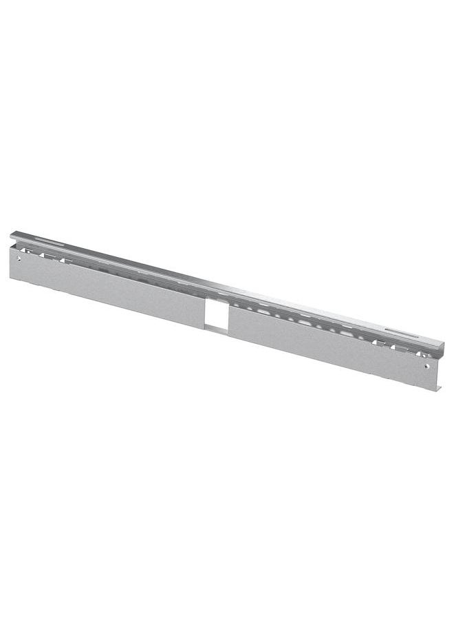 Suspension rail, silver-colour, 60 cm