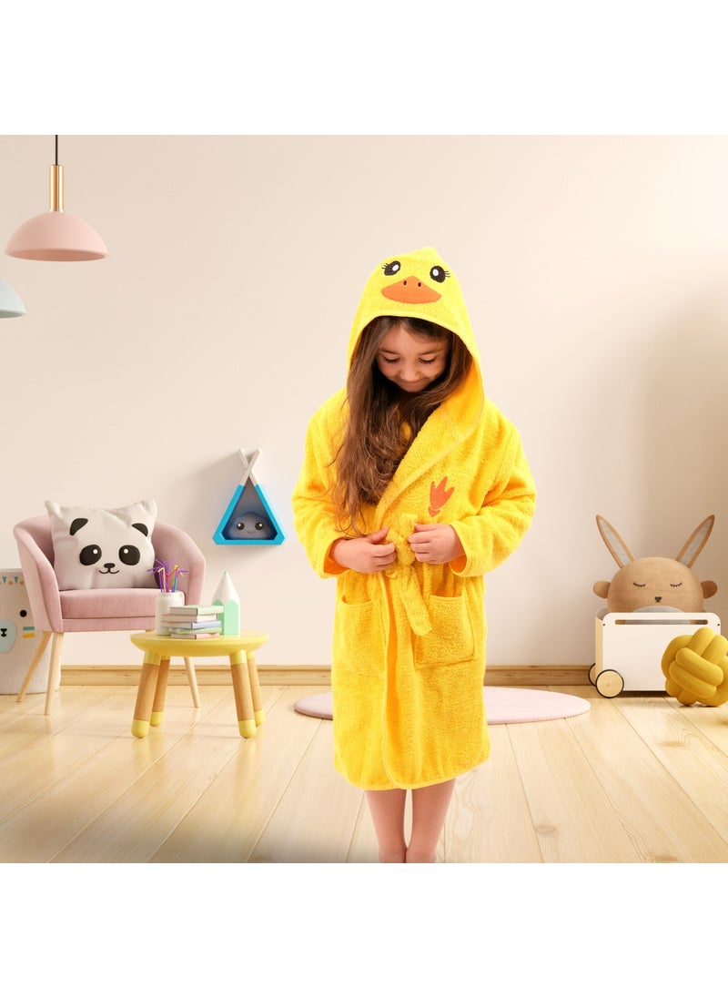 Hooded Children's Bathrobe