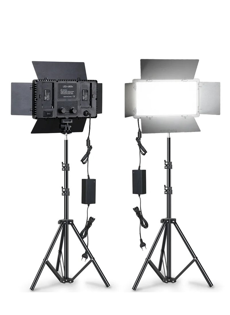 Pro LED 600 Photography Light  Photo Shoot  Video Making Light For TikTok & Insta Reels  Wedding Photography LED Studio Light With Stand Camera Light