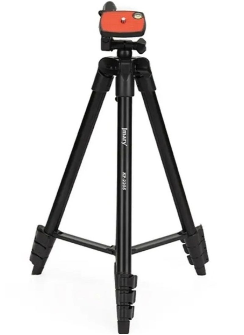 JMARY KP2205 Travel Tripod Mobile Phone Holder Telescopic Camera Mount Tripod Stand