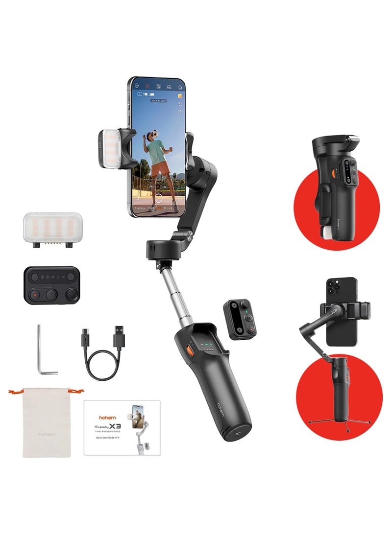 iSteady X3 Travel Smartphone Stabilizer black