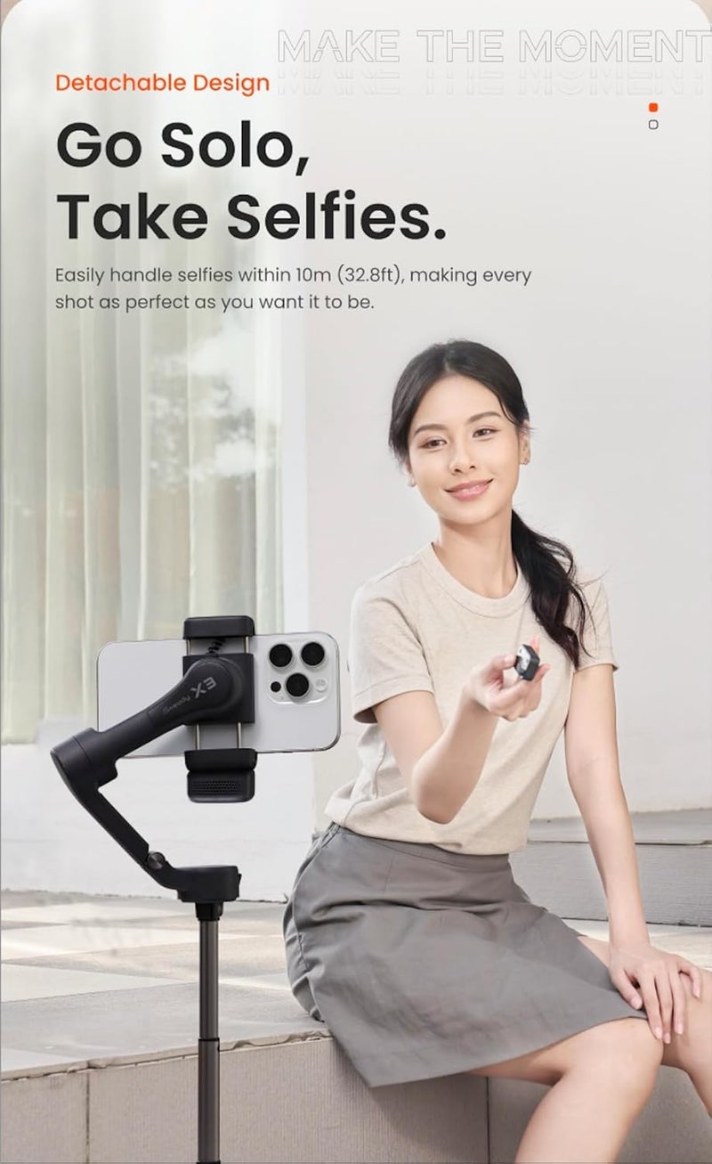 iSteady X3 Travel Smartphone Stabilizer black