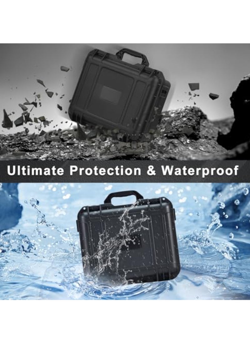 Portable Waterproof Hard Case for DJI Neo Drone DJI Neo Fly More Combo DJI RC-N3 RC-N2 Remote Controllers and Accessories (Case Only)