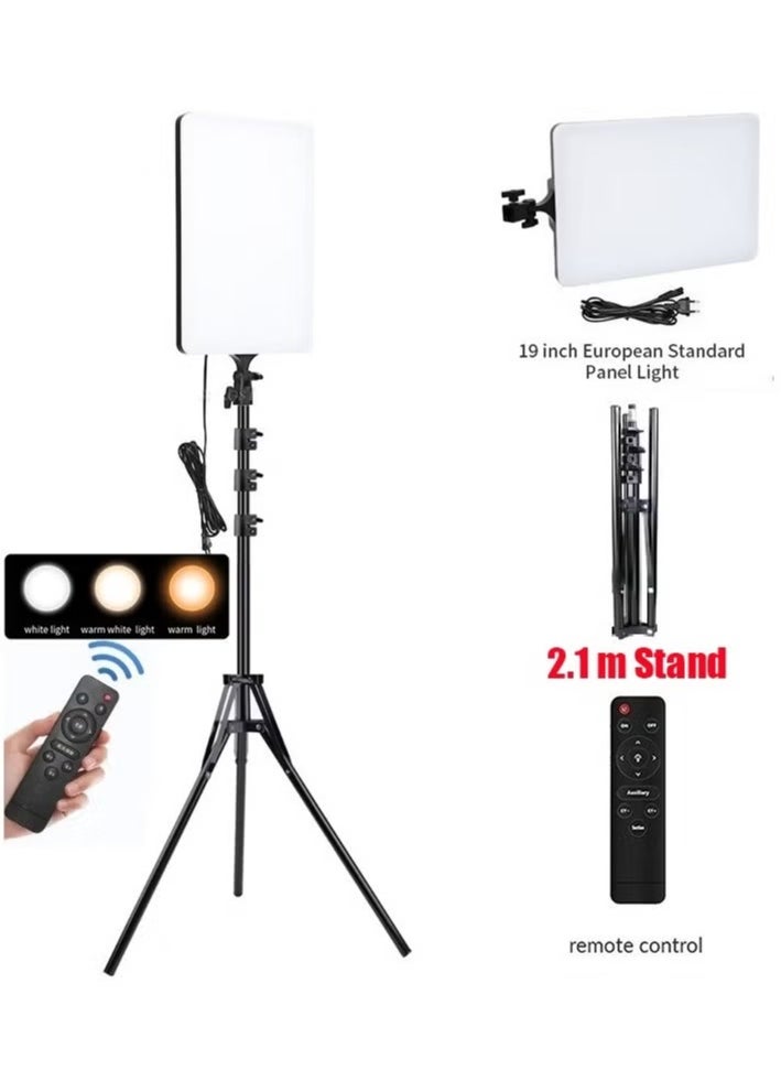 19inch LED Video Light With Professional Remote Control Panel Lighting Photo Studio Live Photography fill Lamp