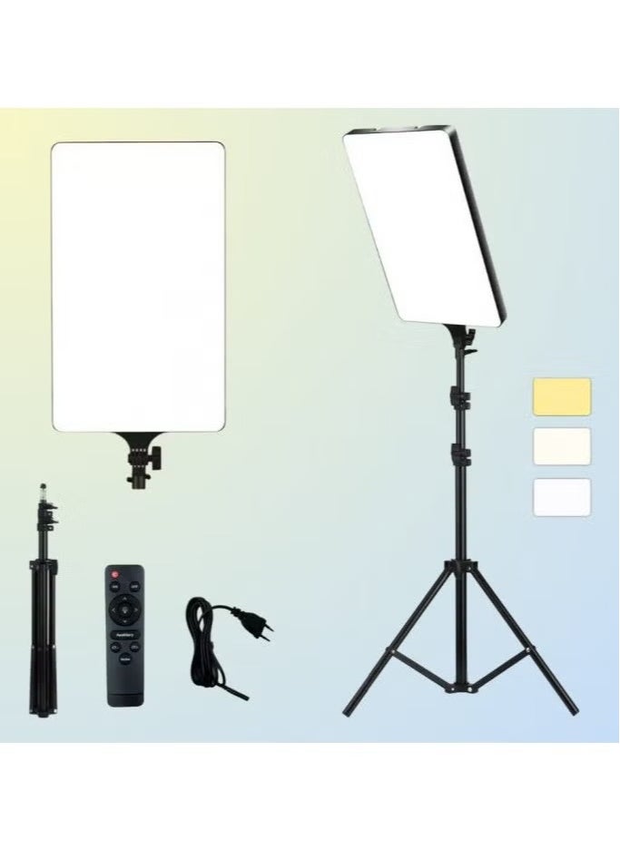 19inch LED Video Light With Professional Remote Control Panel Lighting Photo Studio Live Photography fill Lamp