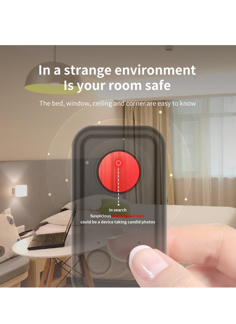 Hidden Cameras Detectors, K96 Multifunctional Infrared Detector Hotel Camera Detection, Surveillance, Peeping Scanner, Hotel Room Security Devices, Infrared Camera