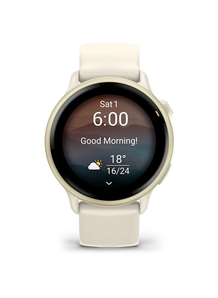 Vívoactive 6 - 42MM - Bone Band - Up to 11 Days of  Battery life  - 1.2
