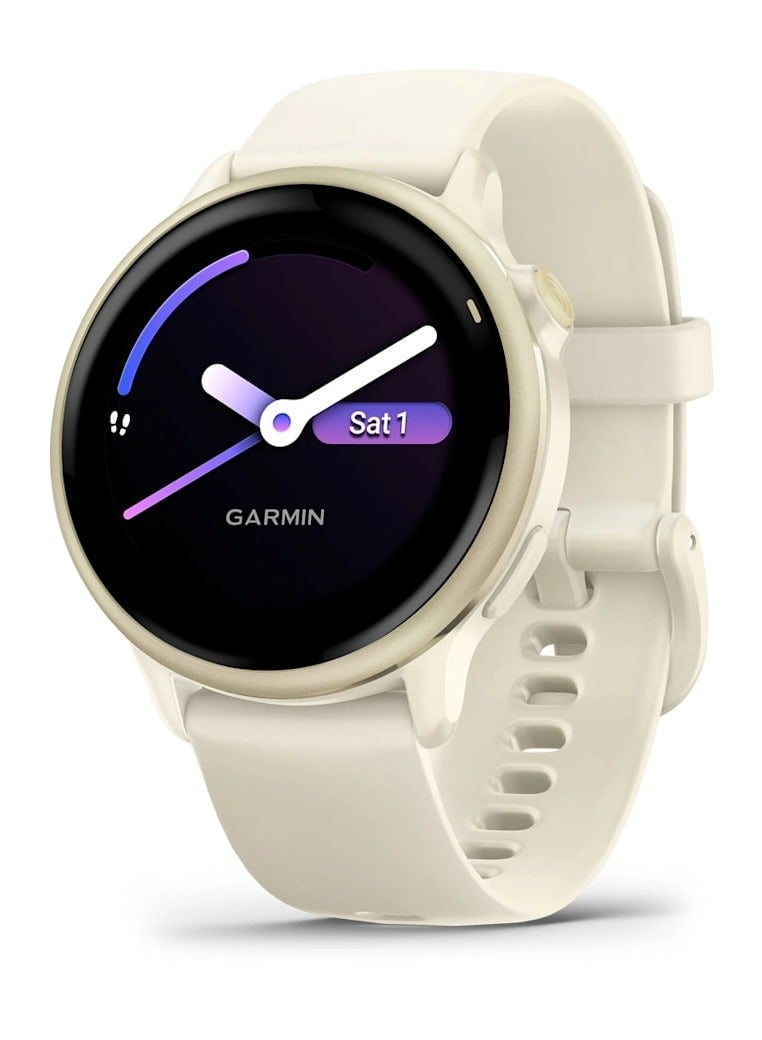 Vívoactive 6 - 42MM - Bone Band - Up to 11 Days of  Battery life  - 1.2
