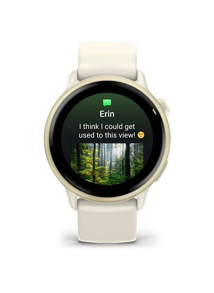 Vívoactive 6 - 42MM - Bone Band - Up to 11 Days of  Battery life  - 1.2