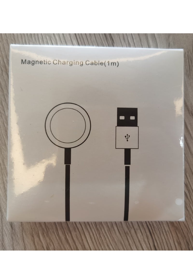 Watch wireless charger suitable for wireless charging magnetic charging generations 1-9 (type-c single wire metal version)